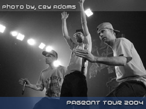 Beastie Boys on Pageant tour! photo taken by Cey Adams, Exclusive Pic
