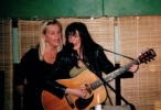 Meredith Brooks and Elisabeth Carlisle singing Bitch, 2000