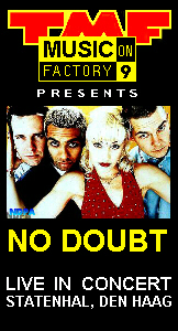 TMF presents NO DOUBT LIVE IN CONCERT