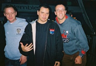 Timmie, Mix Master & Peter Clamp, London 2004